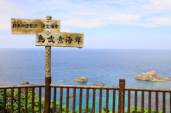 Shimamui Coast (free activities 25 min)
* A tour guide will take you to the Shimotake Coast Observation Deck.
