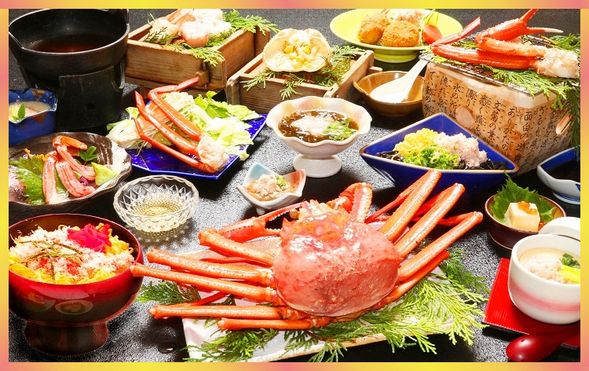 Sakyu Center / Miharashi-no-Oka: Enjoy a full-course crab lunch with 21 dishes, equivalent to three whole red snow crabs (approx. 60 minutes)