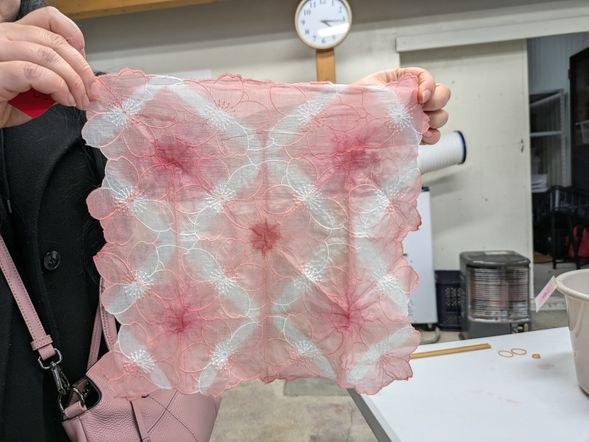 15:00 Sakura Dyeing Experience at Kobo Yumezaiku (90min)