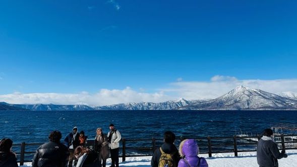 16:00(4:00pm/visit about 90 min)
Lake Shikotsu