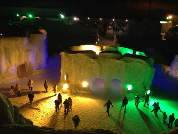 Sounkyo Ice Fall Festival (Admission Fee Included/40 mins)