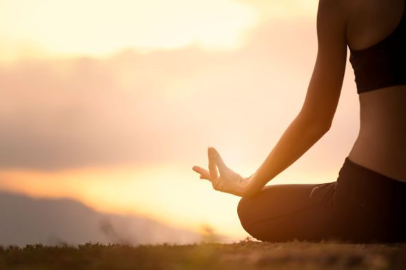 Perform several basic yoga poses to awaken your body. (20Min)