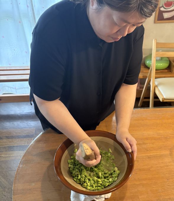 Zundamochi making experience