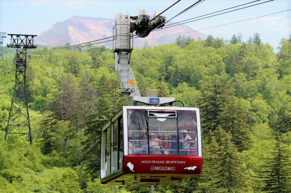 ▶Arrived at Asahidake Ropeway 【160mins ※includes lunch time and free time】