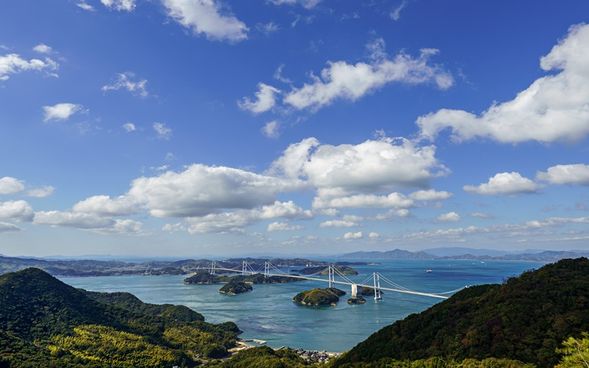 Drive along the Shimanami Kaido