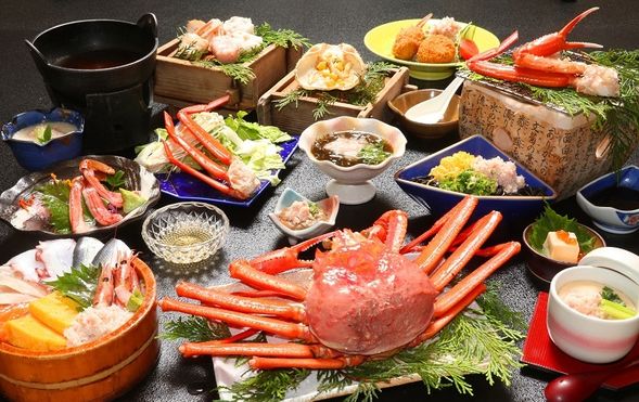 Sakyu Center "Miharashi no Oka"
(A hearty 21-course lunch with the equivalent of 3 crabs / 60 minutes)