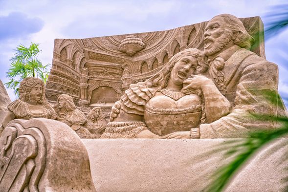 13:00 Ashiya Sand Sculpture Exhibition (60min)