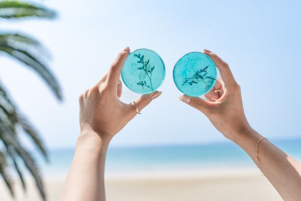 Option 1(Natural Camellia Oil Soap Making)