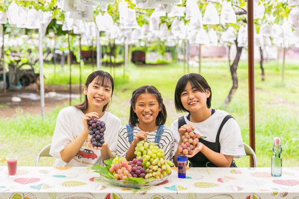 Arrival at Nakano-Kajitsuen (Orchard)