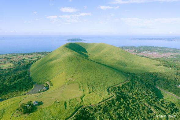 01:35 PM Mt. Onidake - Fukue Island's symbol, offering panoramic views from its observatory.