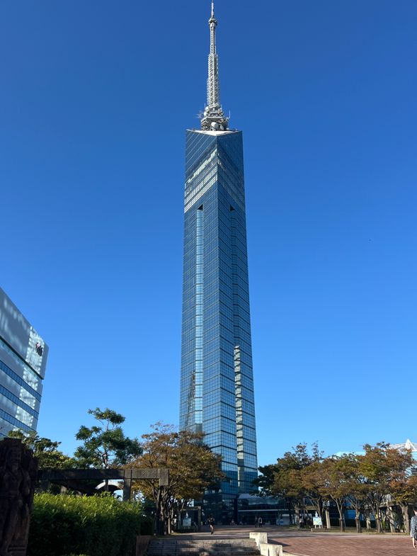12:30 PM / 5:00 PM - Visit Fukuoka Tower (福岡タワー)