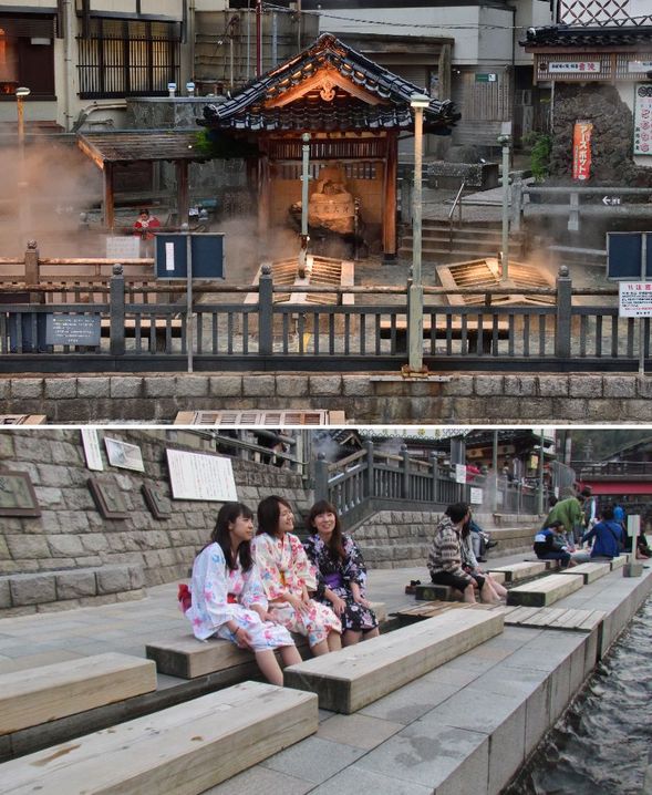Yumura Onsen Town
(Stroll through a charming hot spring town with a nostalgic, traditional atmosphere / approx. 50 minutes)