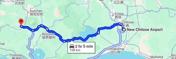 Travel about 2 hours