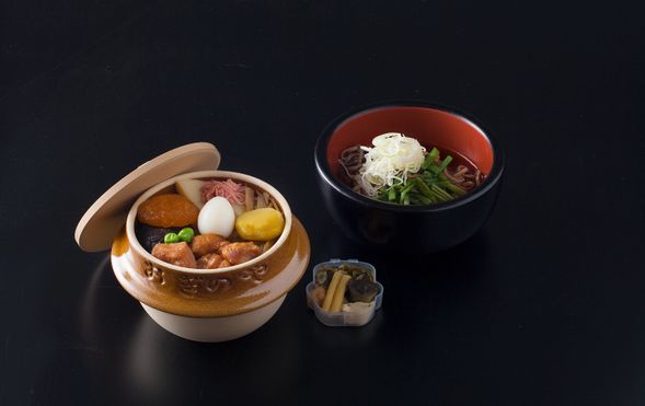 Lunch at Oginoya Suwa (Famous "Toge no Kamameshi" clay-pot rice & mountain vegetable soba, ~50 mins).