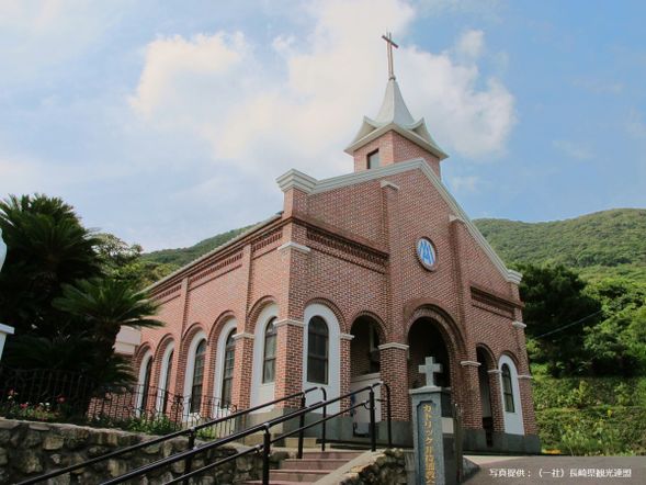 02:05 PM Imochiura Church and Lourdes Grotto - Beautiful white church with a sacred grotto.