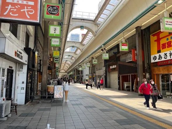 ▶Tanukikoji 1 chome (Tanukikoji Shopping Street East Entrance)
From here, the tour will be free to disperse.
We will take you to the Underground Walking Space (Chikaho) if you wish.
