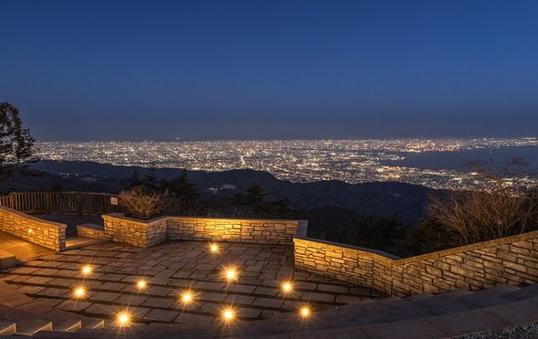 Rokko Garden Terrace: View the “Million-Dollar Night View” about 45 minutes, weather permitting.