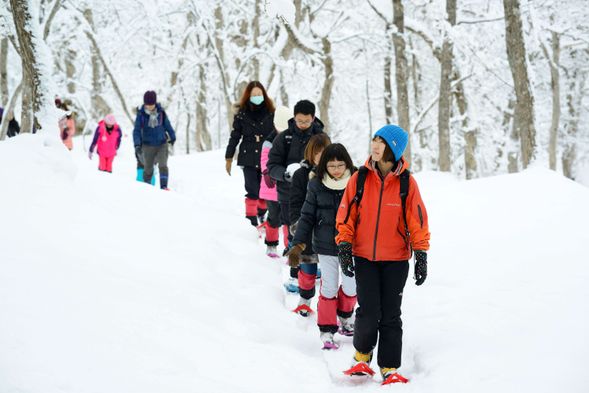 ★Snowshoe Trekking
(approx. 2hours)