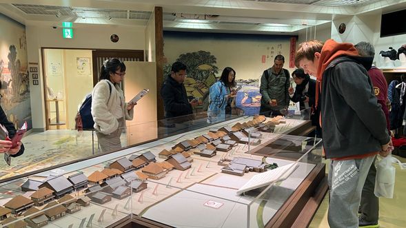 Arrive at TOKAIDO KAWASAKI SHUKU KORYUKAN and learn history of Kawasaki City (About 40 minitues)