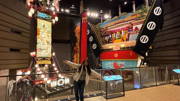 Before entering Noto Island,
let's stop by Wakura Onsen Omatsuri Hall.
Experience the history and culture of Noto's time-honored festivals.