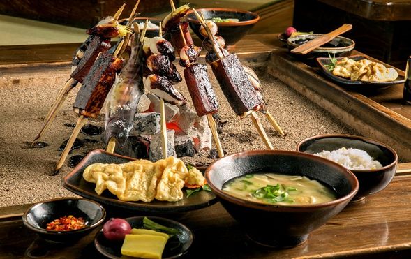Local Cuisine at Takamori Dengaku no Sato (Lunch / approx. 60 minutes)