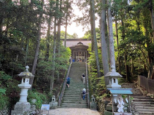 Hike from the trail head in Matsukawaura to Soma Shrine .
Visit Soma Shrine