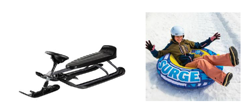 ・Toboggan
・Snow Racer
・Tubing