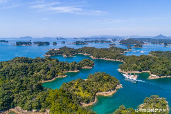 10:30 到達西海國家公園--九十九島