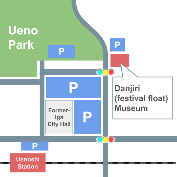 Exchange your voucher for an entrance ticket and a return bus ticket at the Iga-Ueno Tourist Information Center (inside the Danjiri Kaikan) before entering the museum.