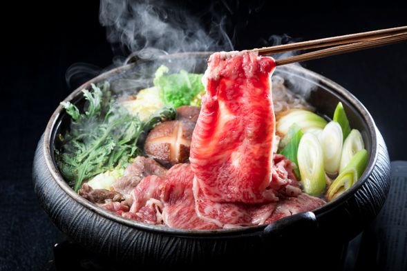 ★Enjoy Matsusaka Beef Sukiyaki