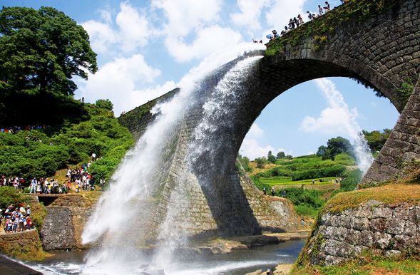 Tsujun Bridge Water discharge