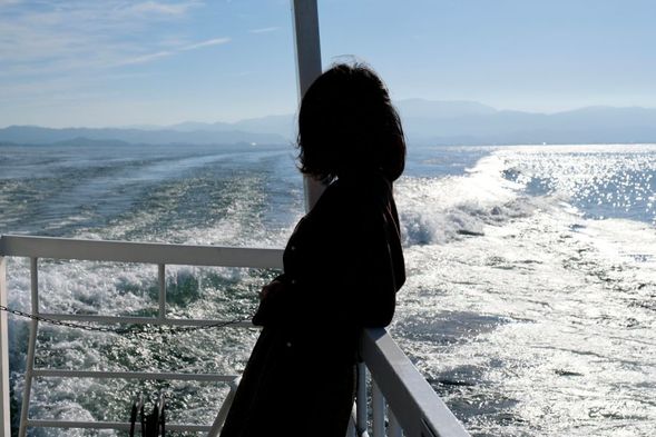 Take the Ferry from Chikubu Island to Nagahama Port(35 minutes/Admission fee included)