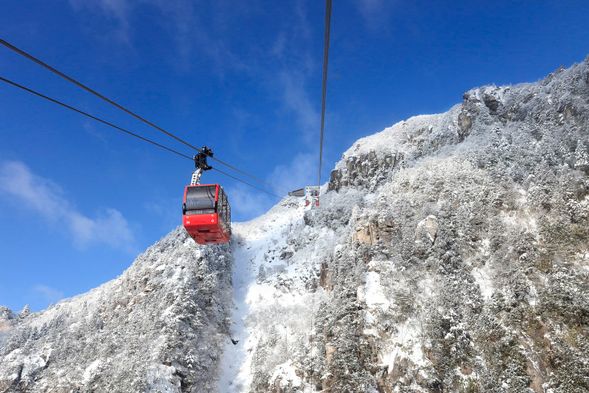 Enjoy Juhyou and Winter Wonderland in Mount Gozaisho (110mins/admission fee included)