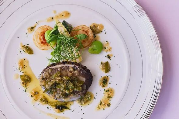 Dinner at CIEL BLEU
Indulge in a premium French dinner at CIEL BLEU, where refined classical techniques meet fresh, contemporary sensibilities. Each dish is crafted to highlight the finest local ingredients.