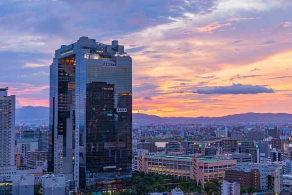 Umeda Sky Building Floating Garden Observatory, and Takimi Koji (Observatory admission fee is included/60 min)