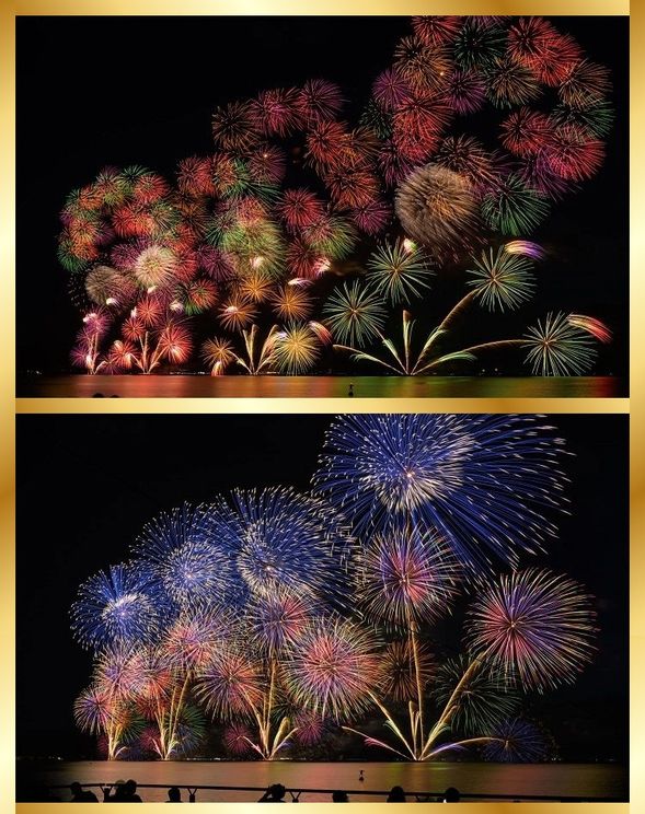 Matsue Suigo Festival "Shirakata Park" <Paid viewing seats included> (Around 17:15-21:00)
★Fireworks are scheduled to be launched from around 20:15 for approximately 45 minutes.
*Shirakata pipe chair seats have been reserved.
*Fireworks launch time may change.
(Please arrange your own dinner)