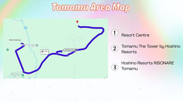 Tomamu Area Map