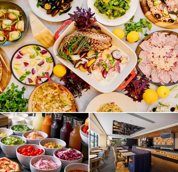 Novotel Nara / Trattoria Ponte Nara
(Italian lunch buffet featuring Yamato pork and locally sourced Nara ingredients, approx. 50 dishes / approx. 80 minutes)