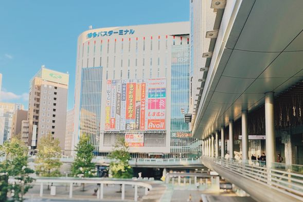 Hakata Bus Terminal is located at the Hakata Exit of Hakata Station. **Please note that it is not at the Chikushi Exit.