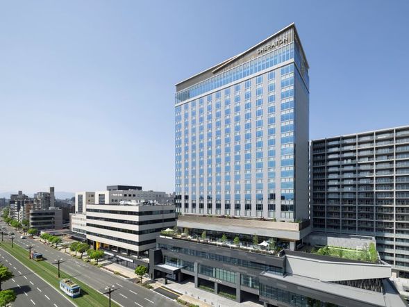 Arrival at Sheraton Kagoshima Hotel