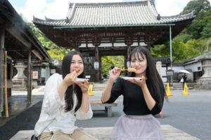 【終了】12:00/16:00
石山寺門前で解散
(スイーツ引換券をお渡しします ※ほたるの里 寺前浪漫店で利用可)
