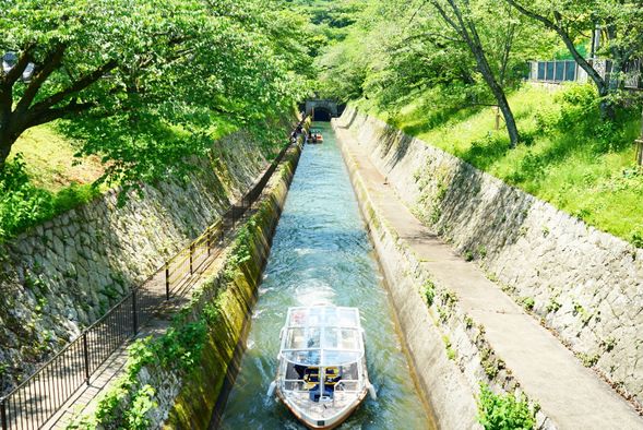 びわ湖疏水船乗船(約35分)