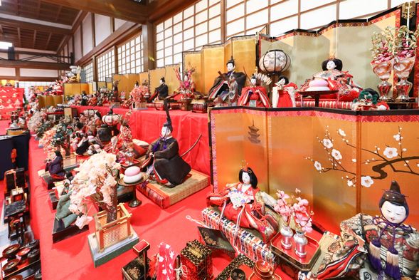 西教寺 拝観・ひな人形展見学