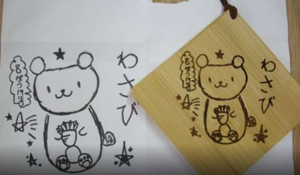 壁掛け完成作品一例