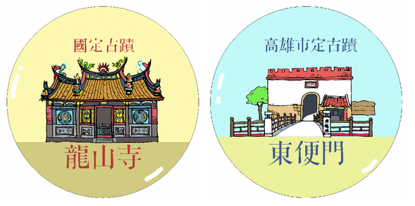 體驗|鳳山古城特色磁鐵冰箱貼,帶一份回家紀念!
(創意手作:小雄設計)