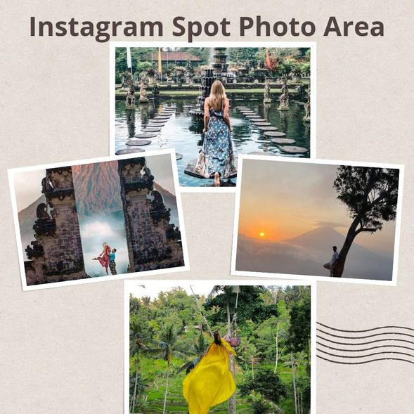 - Photografer Tour -
08.00 - Pick up Hotel ( Kuta, Seminyak, Kerobokan, Canggu, Ubud, Jimbaran, Tuban, Sanur, and Denpasar ) and the duration this program tour is 8hours
Our driver will wait in the lobby at 08.00
08.00 - Start the tour
East Of Bali Area :
- Lempuyang Temple
- Tirta Gangga
- Lereng Agung
- Lahangan Sweet
- Back To Hotel