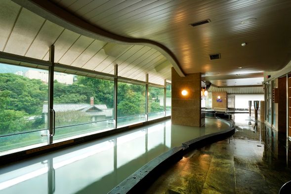 加賀屋温泉の大浴場+アフタヌーンティーセットをお申込みのお客様は、自由時間の間にご利用いただきます。