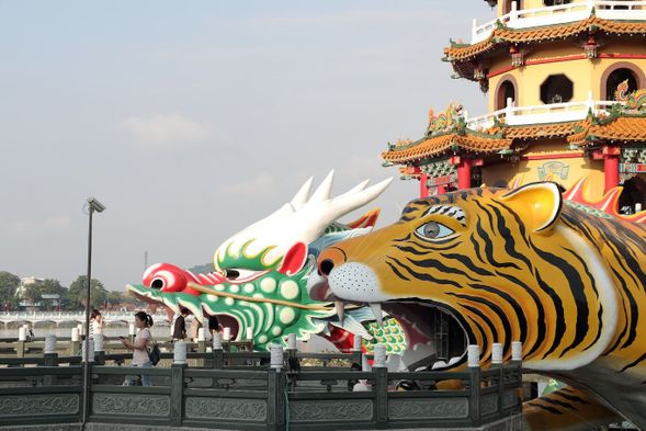 龍虎塔(蓮池潭)周辺散策 (約45分)