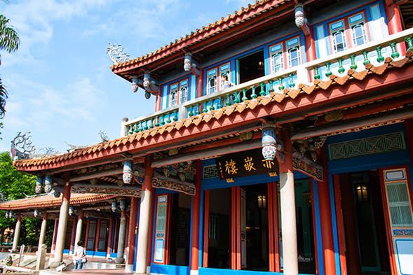 林百貨、孔子廟、赤崁樓