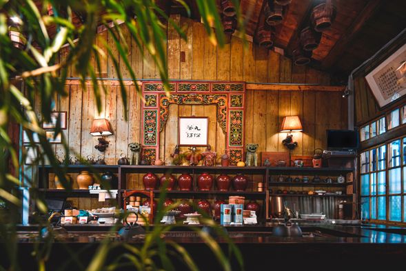 九份茶坊にてお茶 (お席のお時間:1時間)